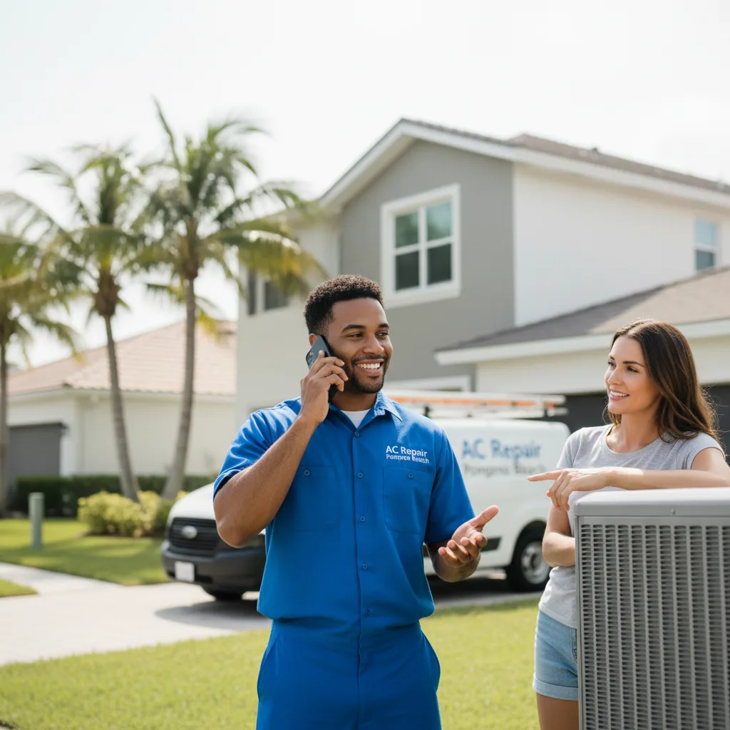 AC Repair Pompano Beach customer support in St. John